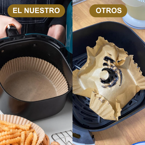 AirFryer Paper™ - Olvídate de Limpiar, sin Accidentes.
