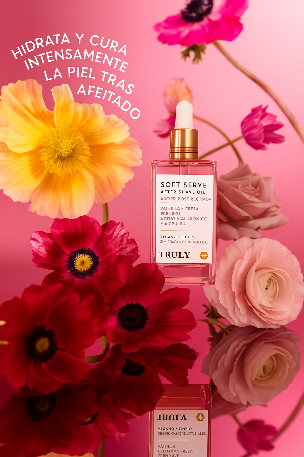 Serum Truly - El famoso aceite que calma al insatnte tu piel despues del afeitado