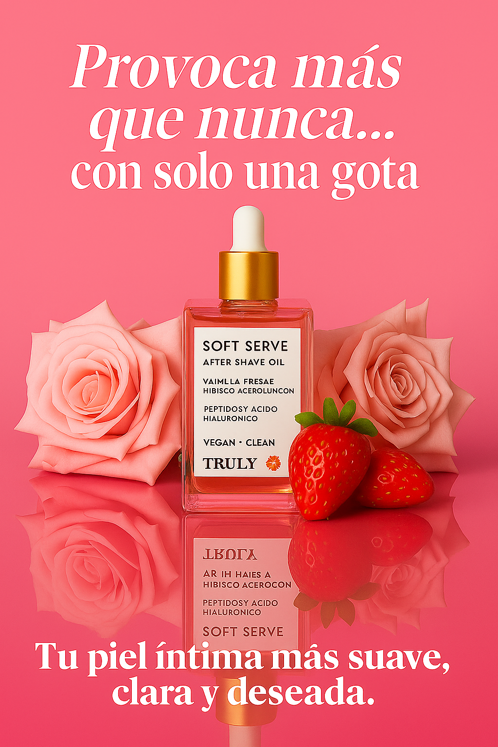 Serum Truly - El famoso aceite que calma al insatnte tu piel despues del afeitado