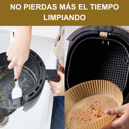 AirFryer Paper™ - Olvídate de Limpiar, sin Accidentes.