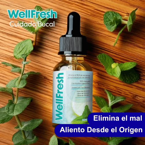 WellFresh™ - Elimina tu aliento de porqueria
