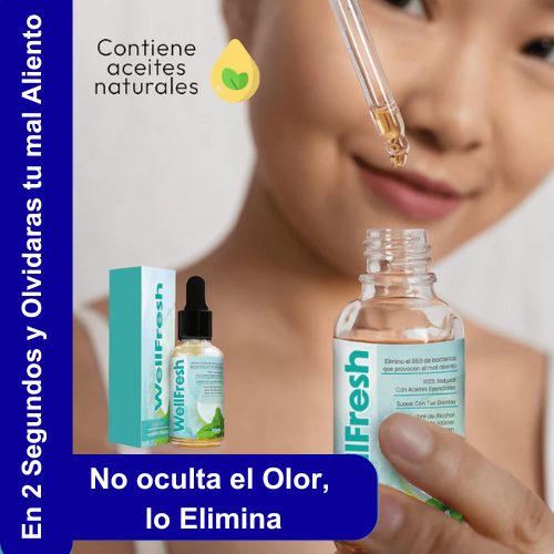 WellFresh™ - Elimina tu aliento de porqueria